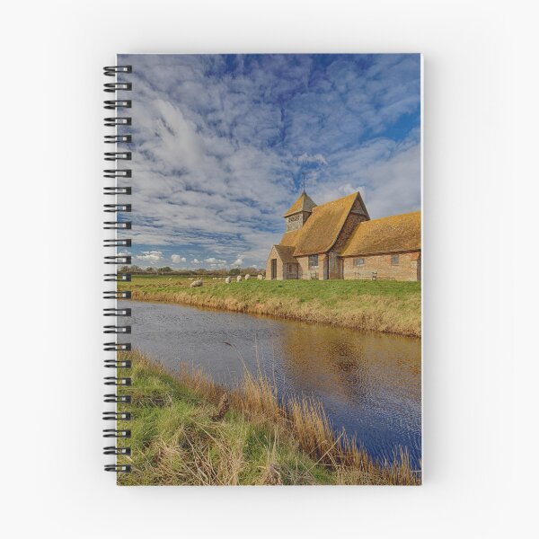 Item preview, St Thomas Becket Church on the marsh at Fairfield in Kent England UK designed and sold by John Gilham - Landscape Photography.