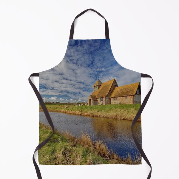 Item preview, St Thomas Becket Church on the marsh at Fairfield in Kent England UK designed and sold by John Gilham - Landscape Photography.
