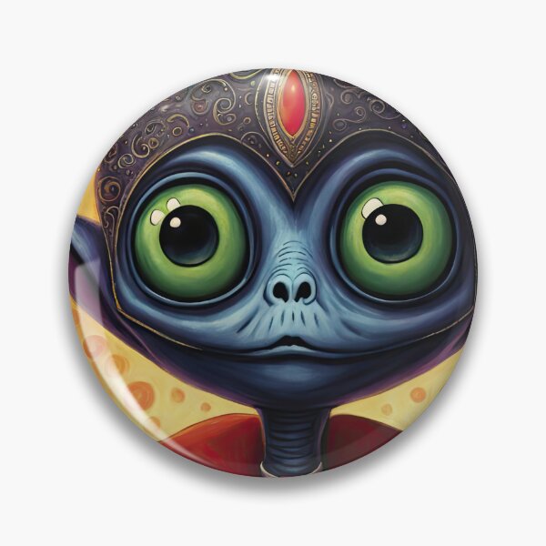 Item preview, Alien dressed as a Dracula for Halloween designed and sold by Colin Bentham.