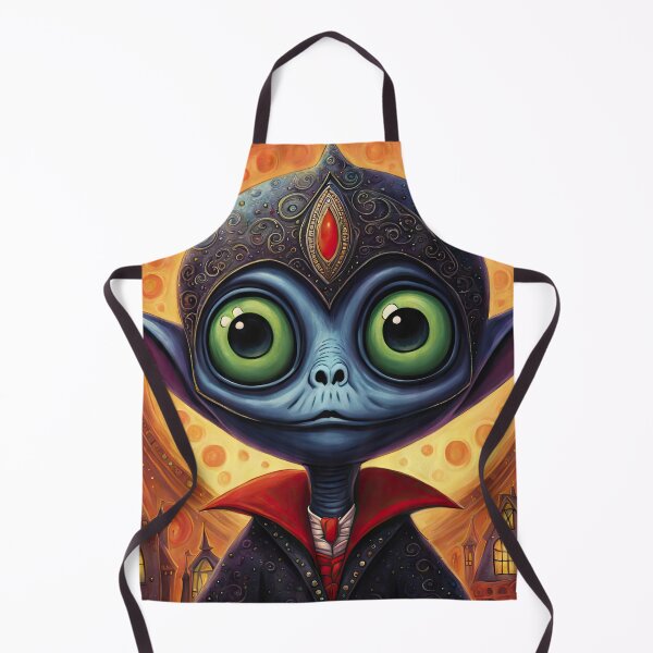 Item preview, Alien dressed as a Dracula for Halloween designed and sold by Colin Bentham.