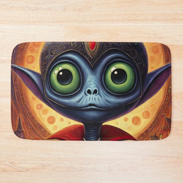 Item preview, Alien dressed as a Dracula for Halloween designed and sold by Colin Bentham.