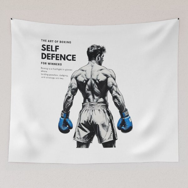 Item preview, Boxing self defence shirt designed and sold by PromisedFuturee.