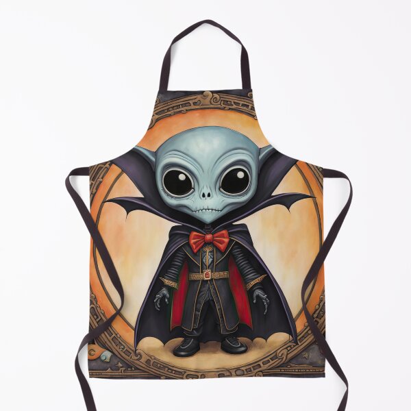 Item preview, Alien dressed as a Dracula for Halloween designed and sold by Colin Bentham.