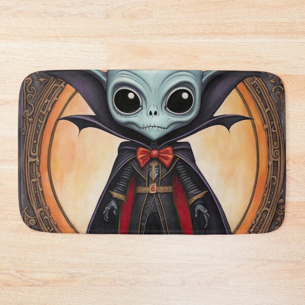 Item preview, Alien dressed as a Dracula for Halloween designed and sold by Colin Bentham.