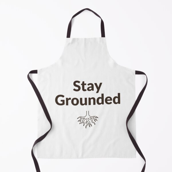 Item preview, Stay Grounded – Minimal Earth Tone Quote Design designed and sold by Happyfreedom.