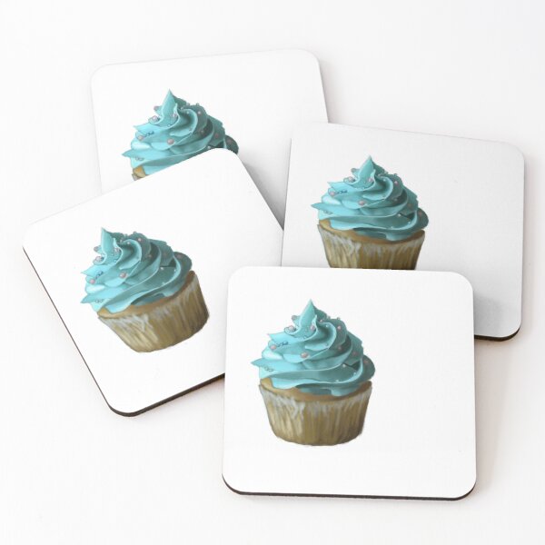Item preview, Blue Icing Cupcake designed and sold by ConsciousDreamr.