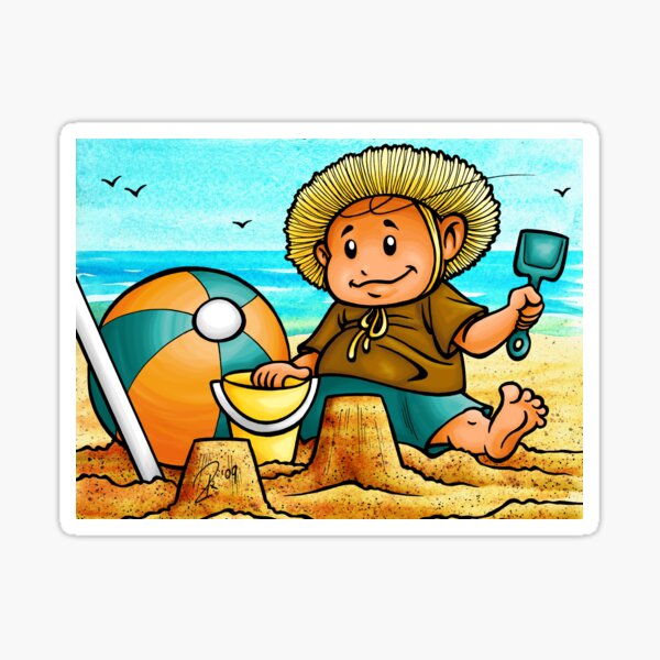King of the Sand Hills Sticker