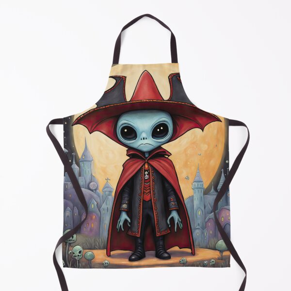 Item preview, Alien dressed as a Dracula for Halloween designed and sold by Colin Bentham.