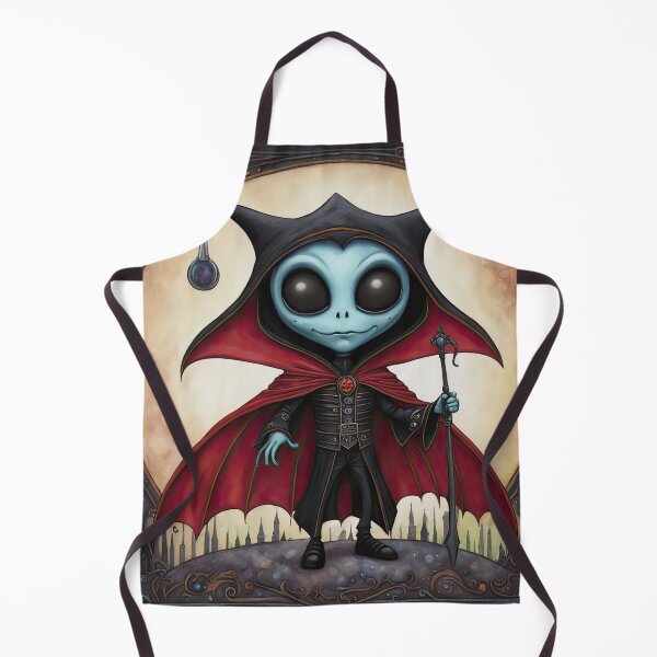 Item preview, Alien dressed as a Dracula for Halloween designed and sold by Colin Bentham.