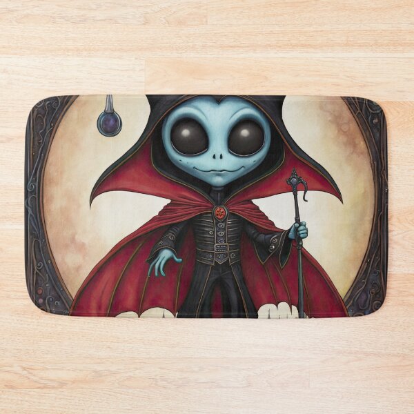 Item preview, Alien dressed as a Dracula for Halloween designed and sold by Colin Bentham.
