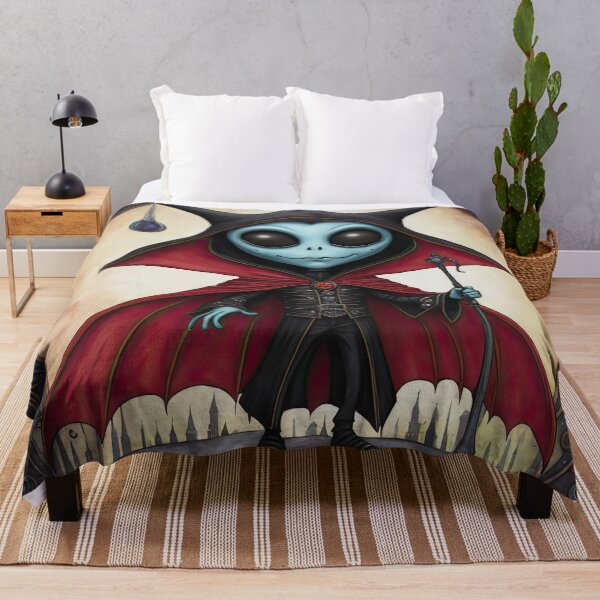 Item preview, Alien dressed as a Dracula for Halloween designed and sold by Colin Bentham.