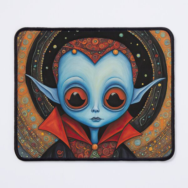 Item preview, Alien dressed as a Dracula for Halloween designed and sold by Colin Bentham.