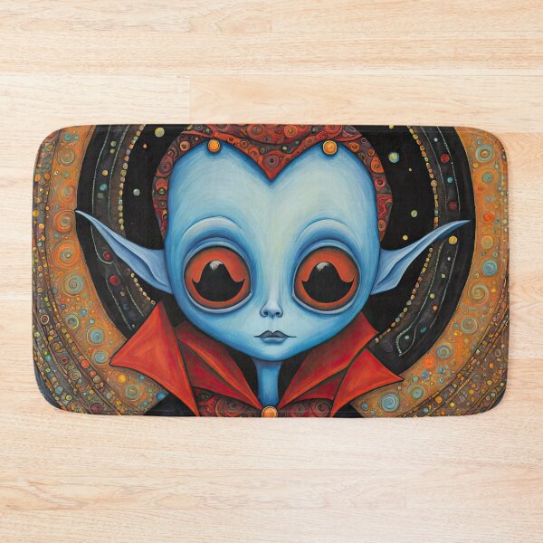 Item preview, Alien dressed as a Dracula for Halloween designed and sold by Colin Bentham.