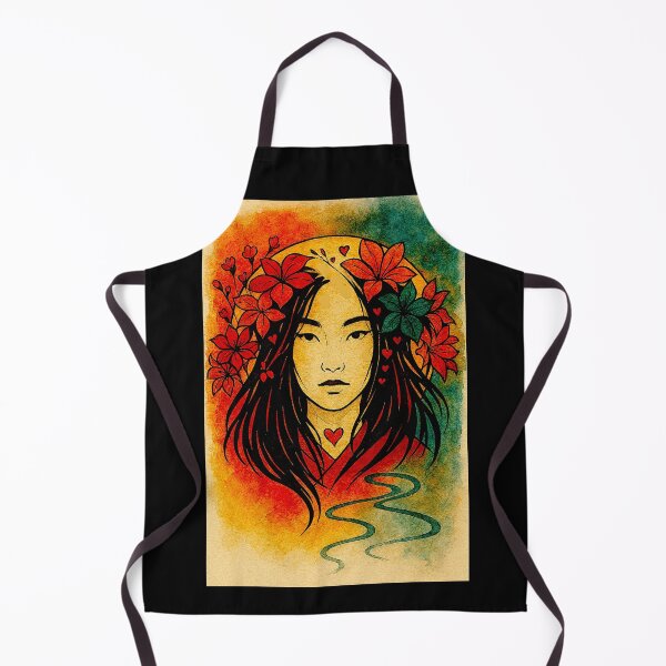 Item preview, The woman and the cherry flowers #4 designed and sold by Helios Be. Lavsh.