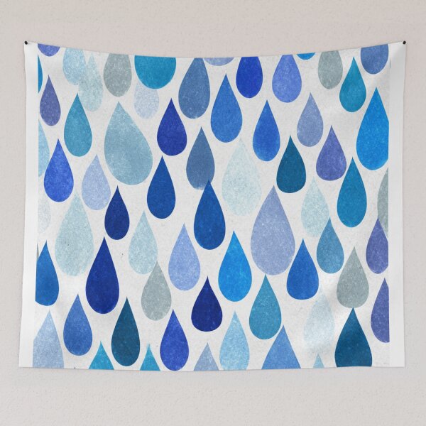 Item preview, Raindrop Abstract Design designed and sold by casualnature.