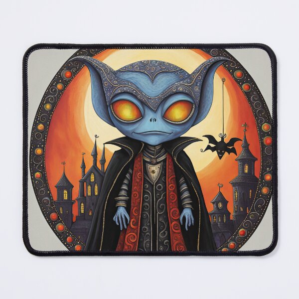 Item preview,  Alien dressed as a Dracula for Halloween designed and sold by Colin Bentham.