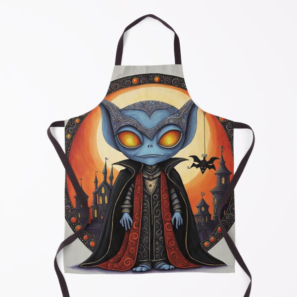 Item preview, Alien dressed as a Dracula for Halloween designed and sold by Colin Bentham.