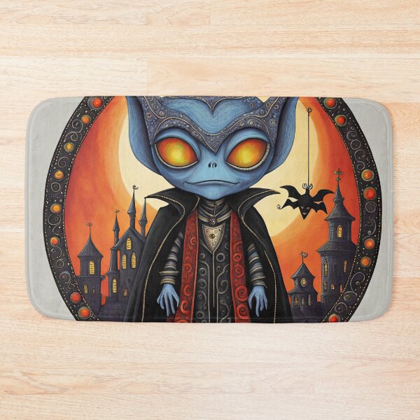 Item preview,  Alien dressed as a Dracula for Halloween designed and sold by Colin Bentham.