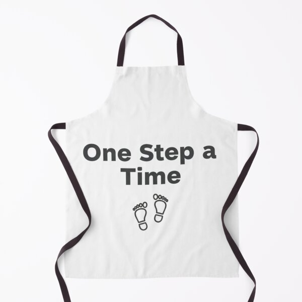 Item preview, One Step at a Time – Minimalist Motivation Typography designed and sold by Happyfreedom.
