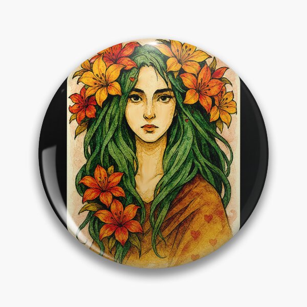 Item preview, The women and lilies#6 designed and sold by Helios Be. Lavsh.