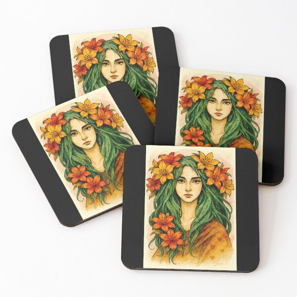 Item preview, The women and lilies#6 designed and sold by Helios Be. Lavsh.