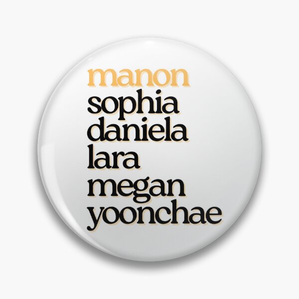 Item preview, Katseye Members Names Manon Bias designed and sold by ptrcj.