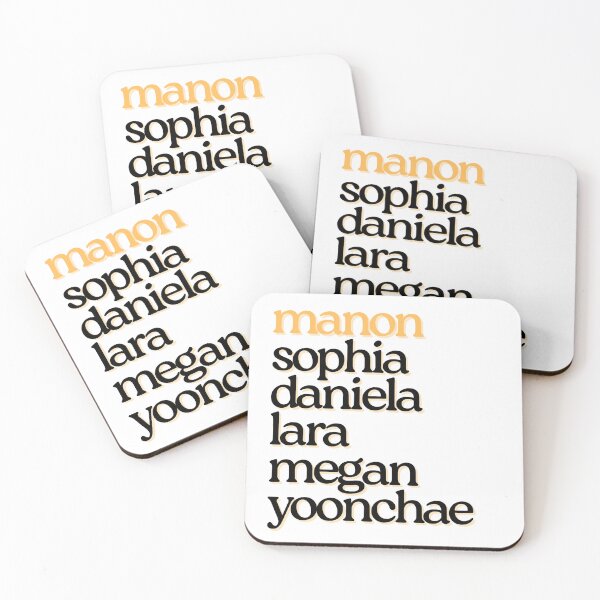 Item preview, Katseye Members Names Manon Bias designed and sold by ptrcj.