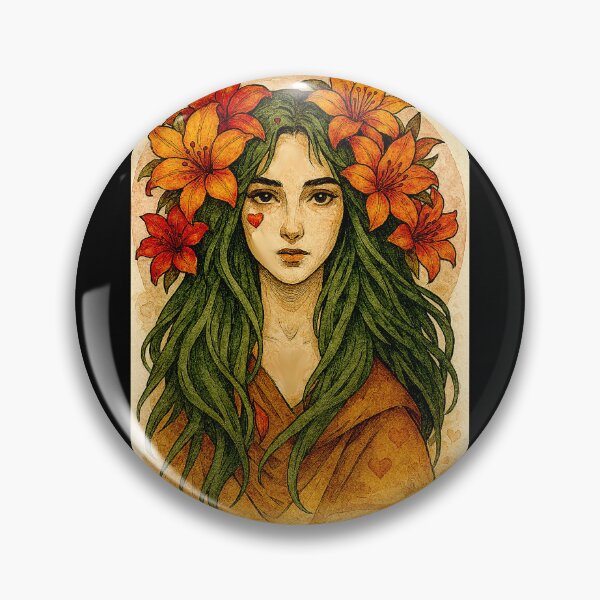 Item preview, The women and lilies#7 designed and sold by Helios Be. Lavsh.
