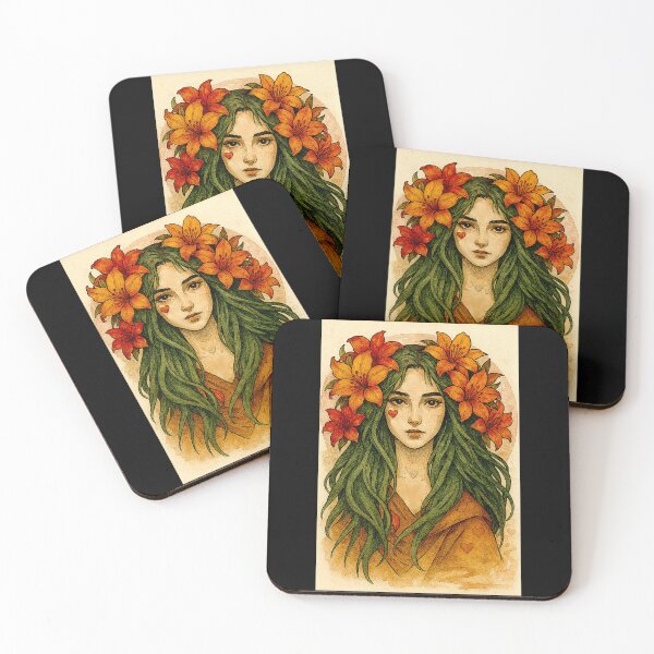 Item preview, The women and lilies#7 designed and sold by Helios Be. Lavsh.