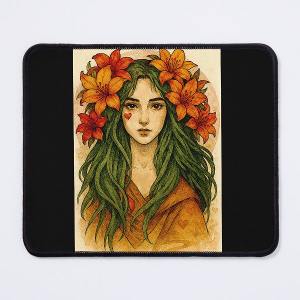Item preview, The women and lilies#7 designed and sold by Helios Be. Lavsh.