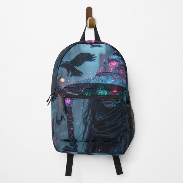 Item preview, Cyberpunk Witch's Neon Ritual: Futuristic Halloween Art designed and sold by Eden Underground Radio (Official Merch).