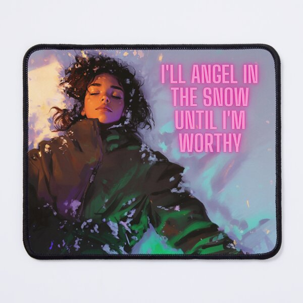 Item preview, Reneé Rapp - Snow angel - Lyric artwork designed and sold by Charlotte Hawkins.