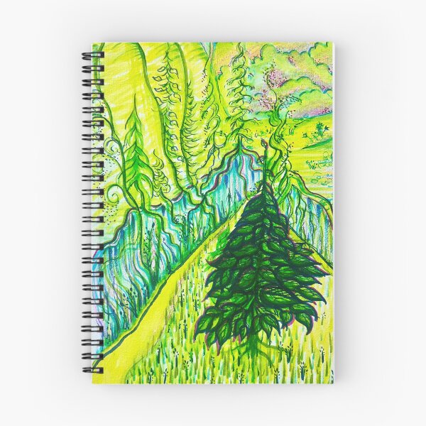 Item preview, Watercolor Tree Nature Scene  designed and sold by adayinInfinity.