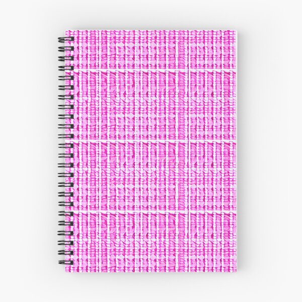 Item preview, Hot Pink Woven Textile Grid Pattern designed and sold by SassyArtistry.