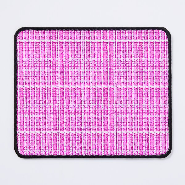 Item preview, Hot Pink Woven Textile Grid Pattern designed and sold by SassyArtistry.