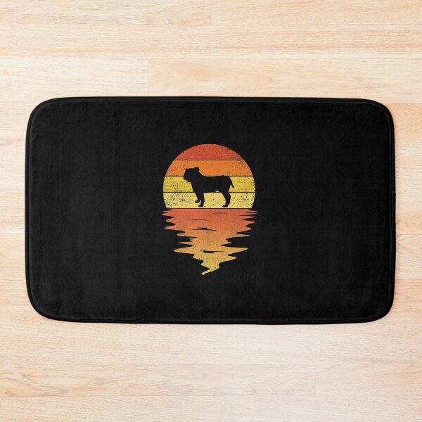Item preview, Bulldog 	 70s vintage retro sunset Bulldog 		 designed and sold by tandapshaek5.