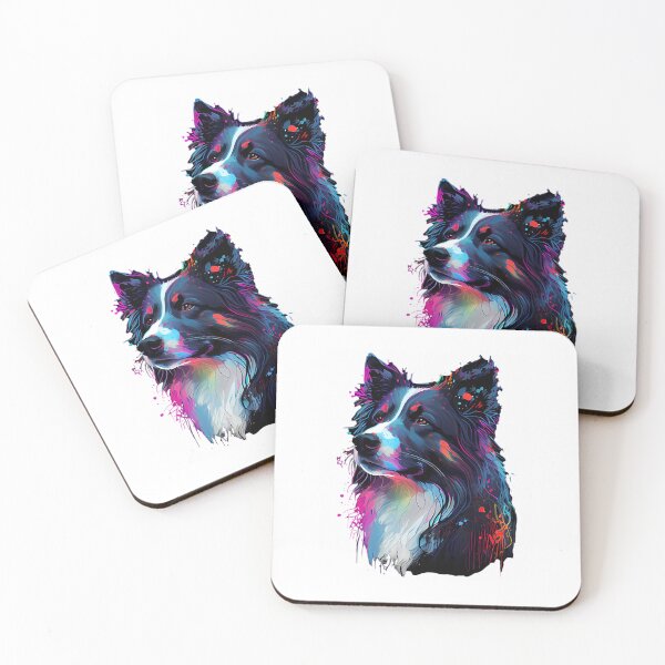 Item preview, Border Collie Lovers Colorful Pop Art Border Collie 		 designed and sold by piskarvahib3.