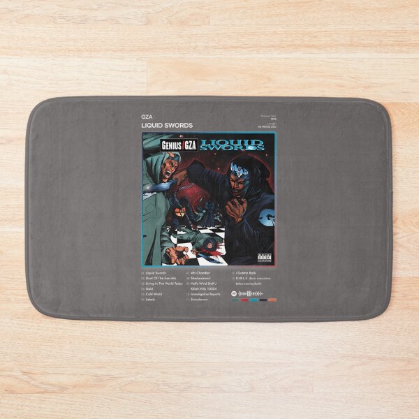 Item preview, GZA---LIQUID-SWORDS-TRACKLIST-ALBUM-T-SHIRT designed and sold by Staruriosities.