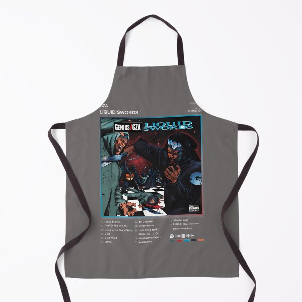 Item preview, GZA---LIQUID-SWORDS-TRACKLIST-ALBUM-T-SHIRT designed and sold by Staruriosities.