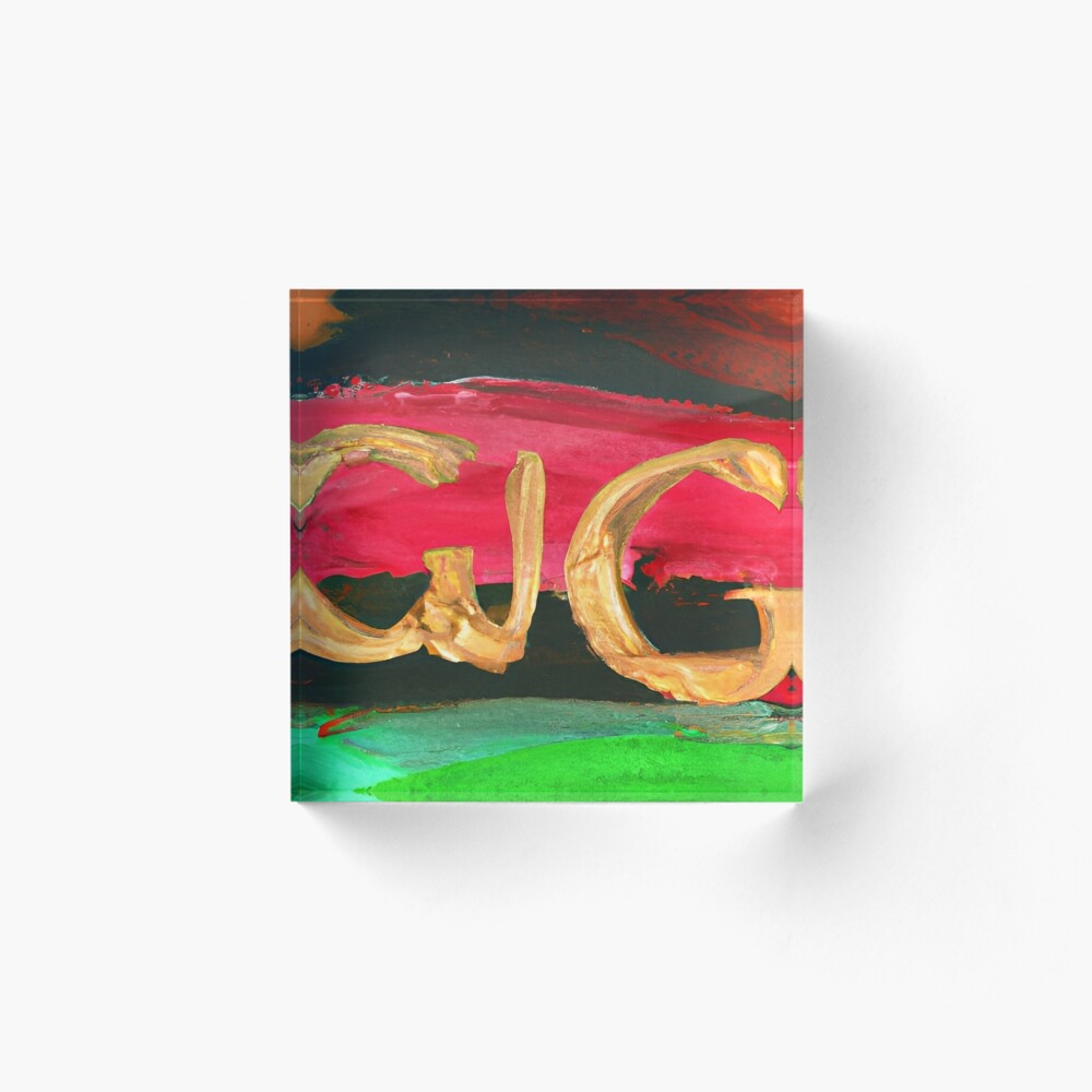 Item preview, Acrylic Block designed and sold by RAISC.