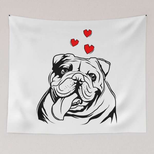 Item preview, English Bulldog Love Cute Bully Dog Mom Funny 	s 	 		 designed and sold by luduinntznity.