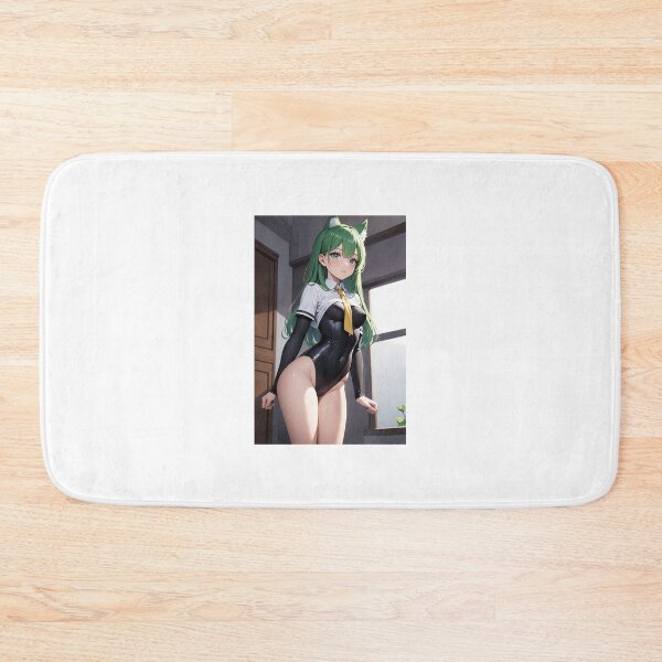 Item preview, Neko Catgirl in Crossover Uniform Leotard - Aesthetic Anime Bodysuit Fashion designed and sold by iloveanimechibi.