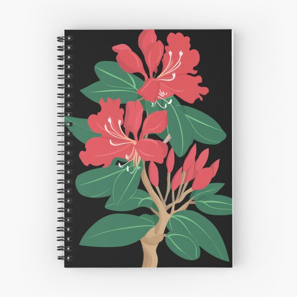 Item preview, Red Rhododendron designed and sold by whitecat23.