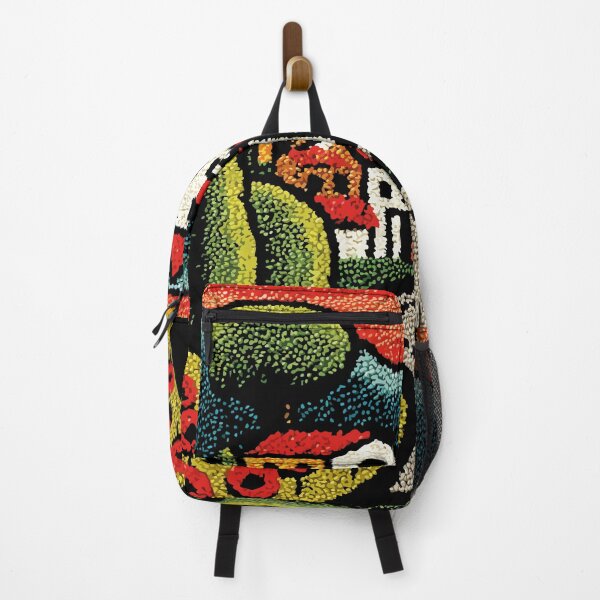Item preview, Valencia Spain Countryside | Poppy Field Folk Art designed and sold by TuncGK.
