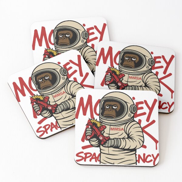 Item preview, MONKEY MARK SPACE AGENCY – The Astronaut Gorilla designed and sold by DixTartare.