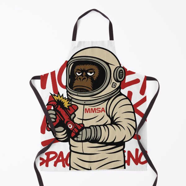 Item preview, MONKEY MARK SPACE AGENCY – The Astronaut Gorilla designed and sold by DixTartare.