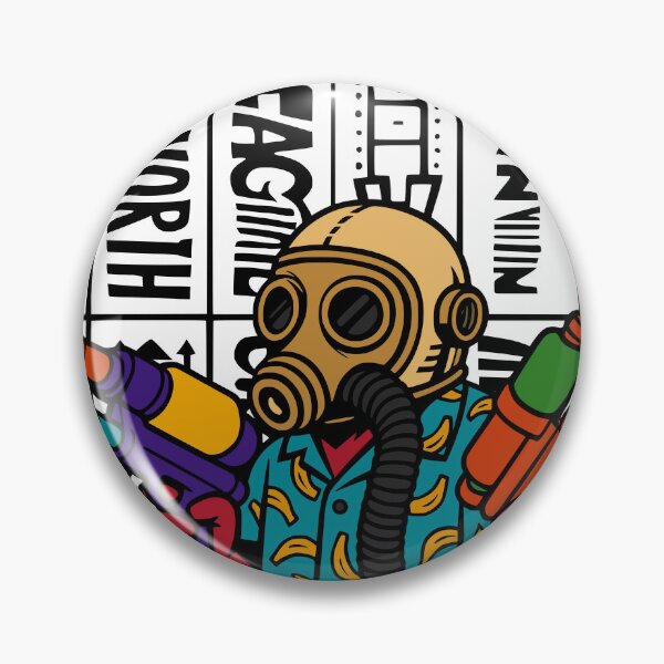 Item preview, MONKEY MARK – Gas Mask Ape designed and sold by DixTartare.