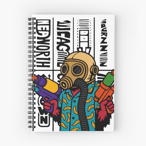 Item preview, MONKEY MARK – Gas Mask Ape designed and sold by DixTartare.