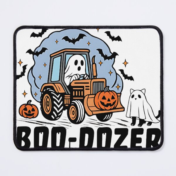 Item preview, Boo-Dozer Ghost Tractor Shirt – Funny Halloween Farm Tee designed and sold by Roxale.