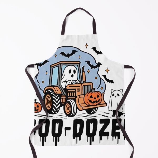 Item preview, Boo-Dozer Ghost Tractor Shirt – Funny Halloween Farm Tee designed and sold by Roxale.